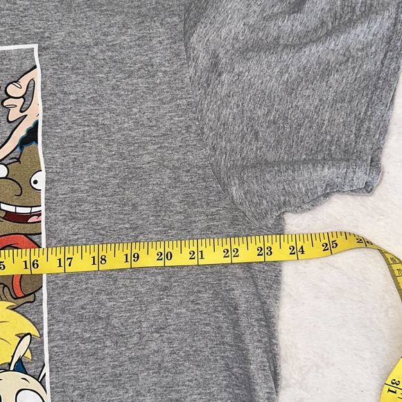 Nickelodeon Mens 90s Fashion Cartoons Gray T Shirt‎ Size XL - Picture 4 of 6